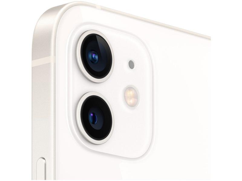 iPhone 12 Apple 64GB Branco 6,1” Câm. Dupla 12MP - iOS - iPhone 12